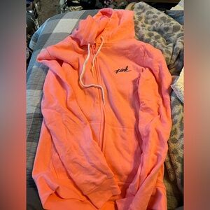 Pink brand zip up